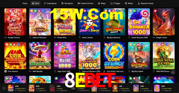 8EBET App Interface